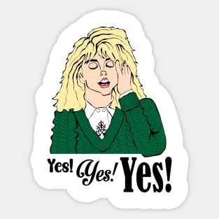 CLASSIC ROM COM FAN ART! Sticker